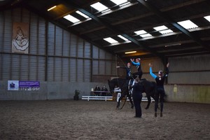 Kür van het BB - galop team