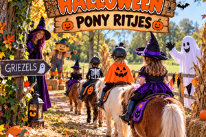 Halloweenrit voor kinderen van 4 tot 10 jaar!